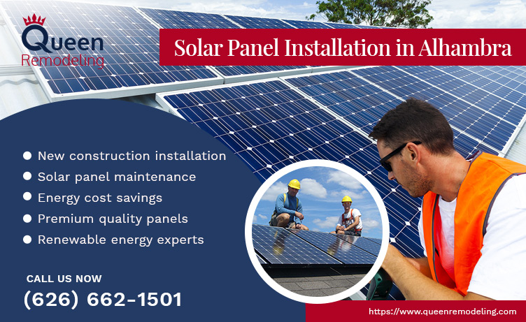 Solar Panel Installation in Alhambra