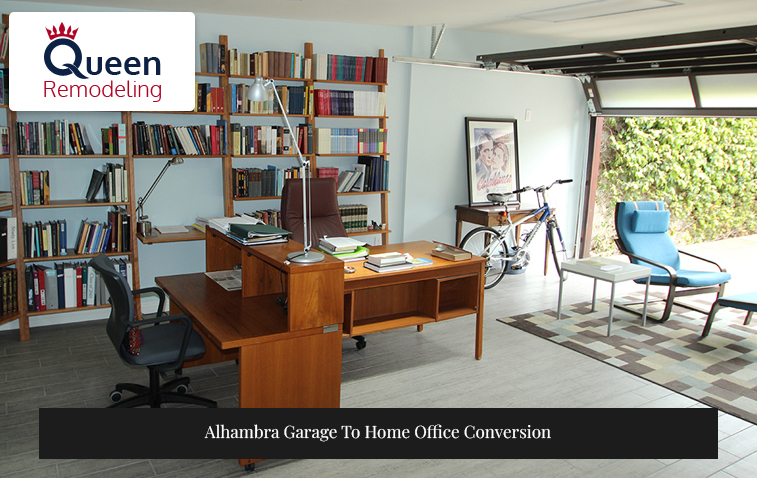 Alhambra Garage To Home Office Conversion